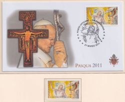 2011-03-21 Vatican City Easter MNH + FDC (89034)