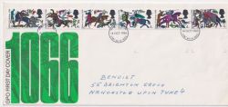 1966-10-14 Battle of Hastings Stamps Newcastle FDC (89056)