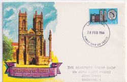 1966-02-28 Westminster Abbey 3d Phos Liverpool FDC (89065)