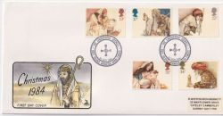1984-11-20 Christmas Stamps Holy Island FDC (89099)