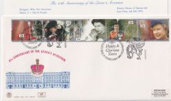 1992-02-06 Accession Stamps London EC FDC (89101)