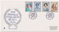 1990-08-02 Queen Mother 90th Westminster FDC (89109)
