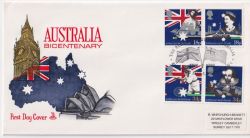 1988-06-21 Australian Bicentenary Stamps London SW1 (89111)