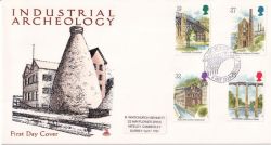 1989-07-04 Industrial Archeology Stamps Telford FDC (89144)