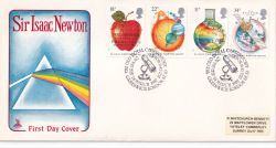 1987-03-24 Isaac Newton Stamps Greenwich FDC (89168)