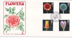 1987-01-20 Flowers Stamps Kew FDC (89171)