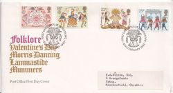 1981-02-06 Folklore Stamps London WC FDC (89183)