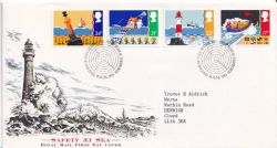 1985-06-18 Safety at Sea Stamps Bureau FDC (89186)