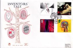 1999-01-12 Inventors Tale Stamp London SW7 FDC (89191)