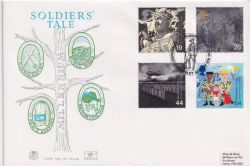 1999-10-05 Soldiers Tale Stamps Sandhurst FDC (89202)