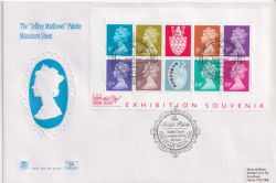 2000-05-22 J Matthews Stamp Show M/S London SW5 FDC (89211)