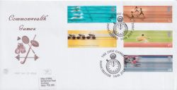 2002-07-16 Commonwealth Games Stamps Manchester FDC (89245)