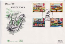 1993-07-20 Inland Waterways Stamps Sheffield FDC (89257)