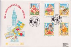 1994-04-12 Picture Postcards Stamps Blackpool FDC (89263)