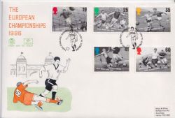 1996-05-14 Football Legends Stamps Wembley FDC (89282)