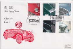 1996-10-01 Classic Sports Cars Hyde Park London FDC (89286)