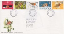 1995-10-30 Christmas Stamps Cardiff FDC (89309)