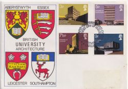 1971-09-22 University Buildings Stamps Cardiff FDC (89320)