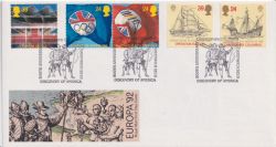 1992-04-07 Europa Stamps Greenwich SE10 FDC (89335)
