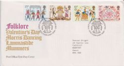 1981-02-06 Folklore Stamps London WC FDC (89352)