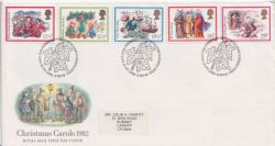 1982-11-17 Christmas Stamps Bethlehem FDC (89353)