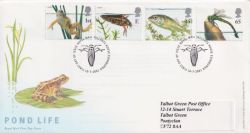2001-07-10 Pond Life Europa T/House FDC (89368)