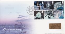 2003-11-04 Christmas Stamps Bethlehem FDC (89369)