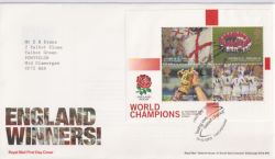2003-12-19 Rugby England Winners Twickenham FDC (89398)