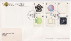 2001-10-02 Nobel Prizes Stamps T/House FDC (89400)