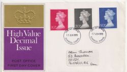 1970-06-17 Definitive Stamps Llanelli FDC (89510)