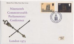1973-09-12 Parliamentary Conference London SW1 FDC (89515)
