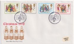 1978-11-22 Christmas Stamps Bethlehem FDC (89524)