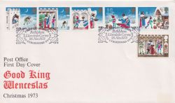 1973-11-28 Christmas Stamps Bethlehem FDC (89525)