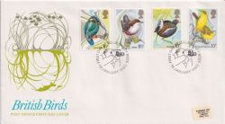 1980-01-16 British Birds Sandy Beds FDC (89527)