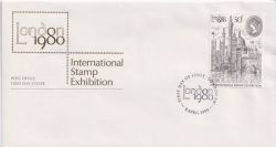 1980-04-09 London Stamp Exhibition London SW FDC (89529)