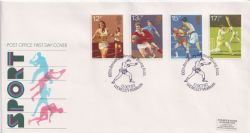 1980-10-10 Sport Stamps Wembley FDC (89534)