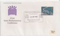 1975-09-03 Parliamentary Conference London SE1 FDC (89544)