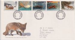 1992-01-14 Wintertime Stamps Cardiff FDC (89578)