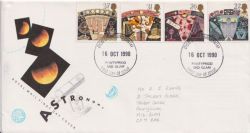 1990-10-16 Astronomy Stamps Pontypridd FDC (89588)