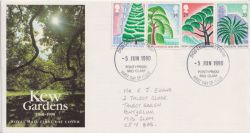 1990-06-05 Kew Gardens Stamps Pontypridd FDC (89593)