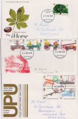 1974 Bulk Buy x 6 First Day Covers (89609)