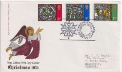 1971-10-13 Christmas Stamps Bethlehem FDC (89613)
