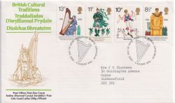 1976-08-04 Cultural Traditions Stamps Bureau FDC (89639)