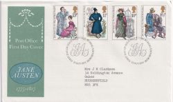 1975-10-22 Jane Austen Stamps Bureau FDC (89645)
