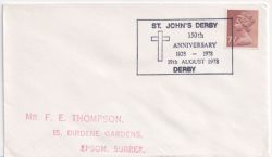 1978-08-19 St John's Derby Postmark (89672)