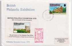 1978-06-12 Gibraltar Philatelic Exhibition ENV (89697)