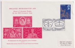 1978-07-31 Philatex Bournemouth Coronation ENV (89700)