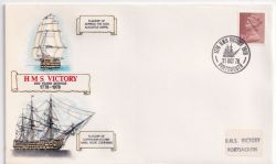 1978-10-21 HMS Victory Portsmouth Envelope (89714)