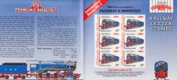 S160 Class Locomotive Franklin D Roosevelt Stamps (89727)