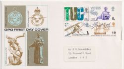 1968-05-29 Anniversaries Stamps London FDC (89737)